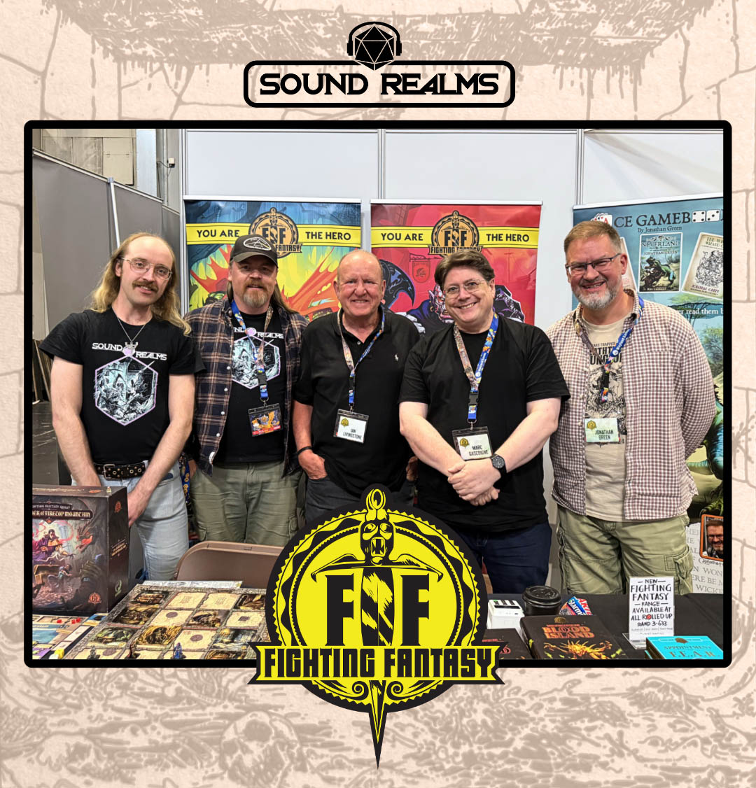 Sound Realms and Fighting Fantasy Announces Partnership